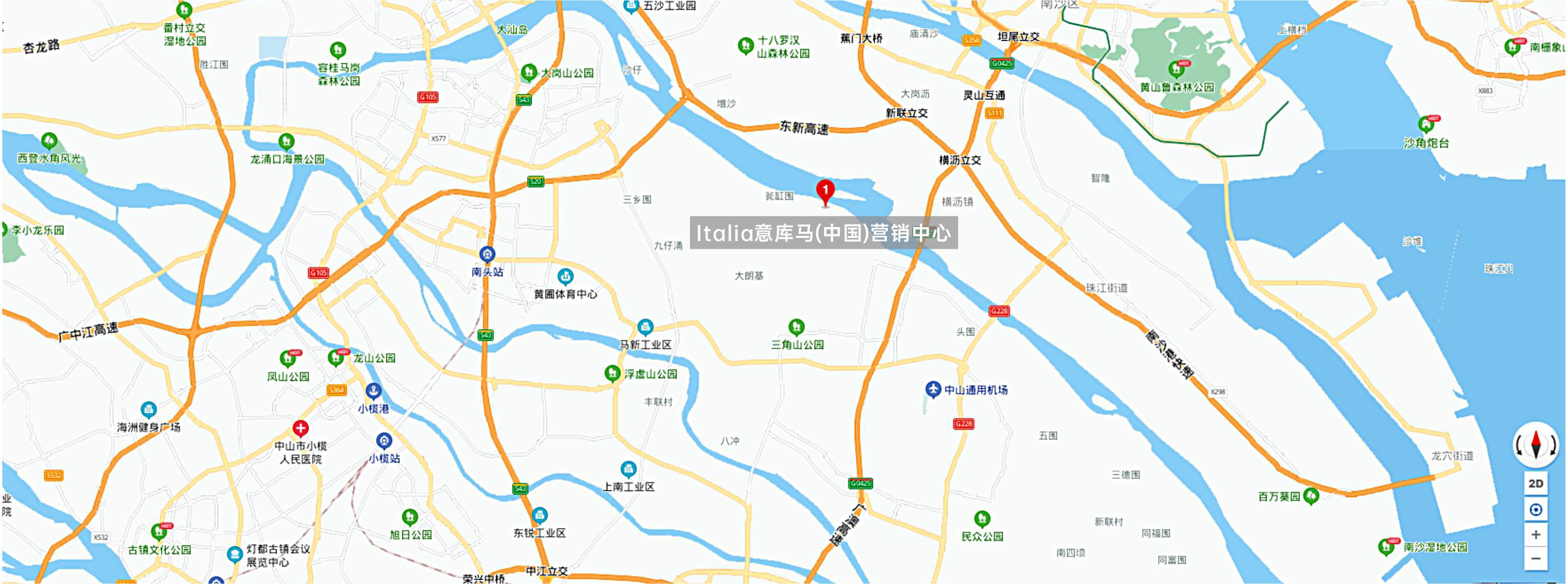公司地理位置地图